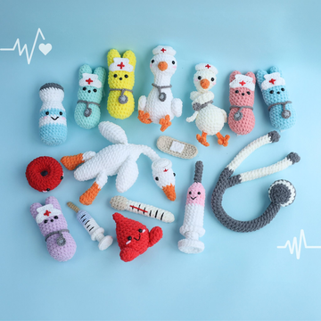 Nurse & Lab Crochet
