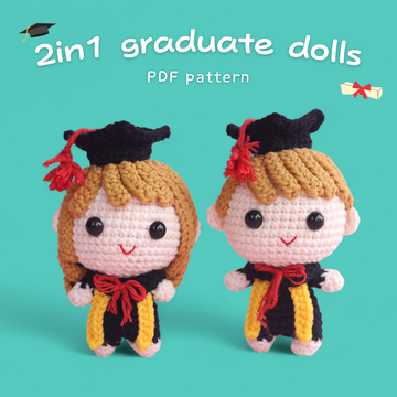 Graduation Doll Crochet Pattern