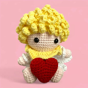 Cupid With Heart Crochet Pattern
