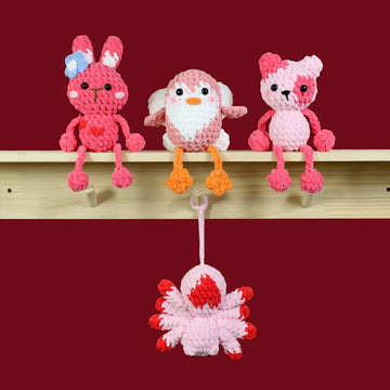 Valentine Love Buddies Crochet Pattern