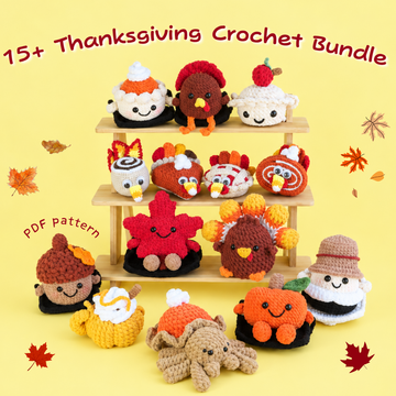 15+ ThanksGiving Fall Crochet Bundle Pattern