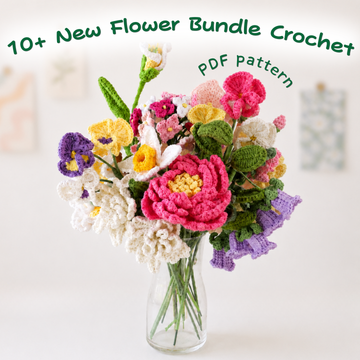 10+ Flower Crochet Bundle Pattern New Version 2026