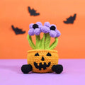 2-in-1 Halloween Plant Pot Hanging Crochet Pattern - Hooktasy