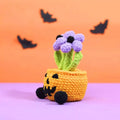 2-in-1 Halloween Plant Pot Hanging Crochet Pattern - Hooktasy