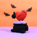 2-in-1 Halloween Plant Pot Hanging Crochet Pattern - Hooktasy