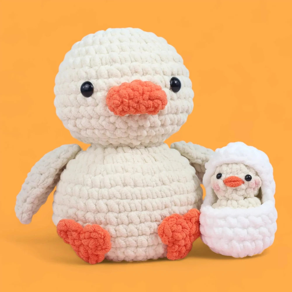 2-in-1 Duck Family Crochet Pattern