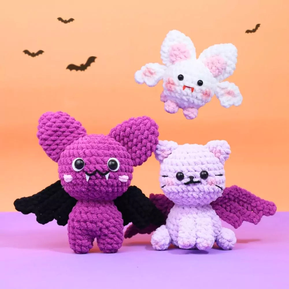 Halloween Bats Crochet Pattern 