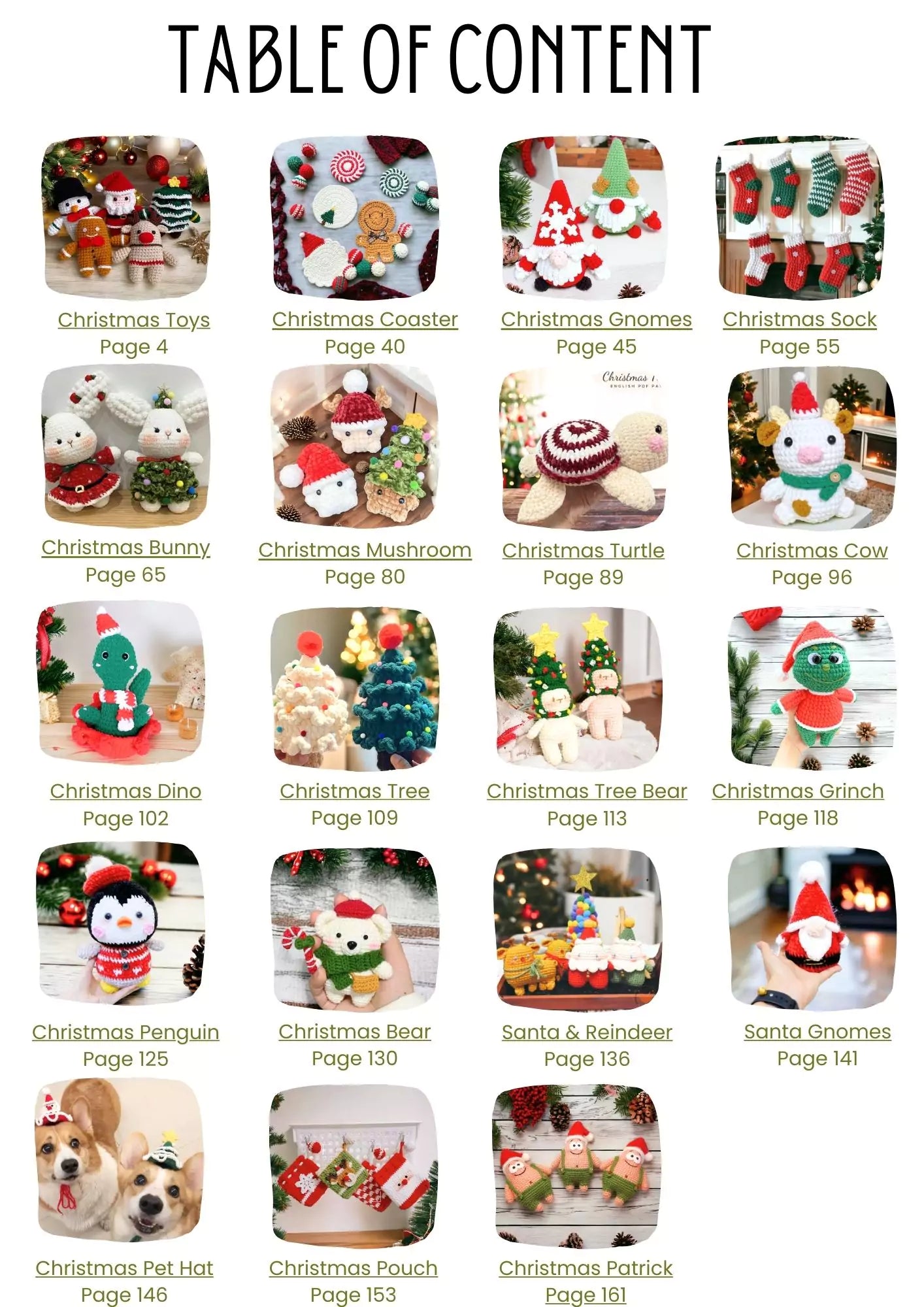 35+ Christmas Patterns Collection