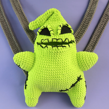 Oogie Boogie Candy Bag Crochet Pattern