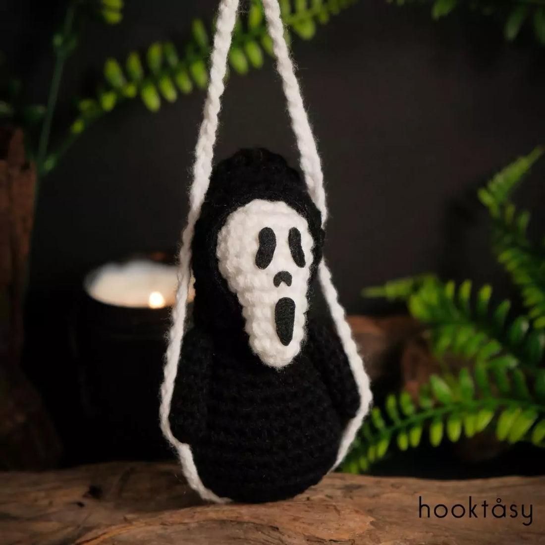Ghost face Halloween Car Hanging - Hooktasy