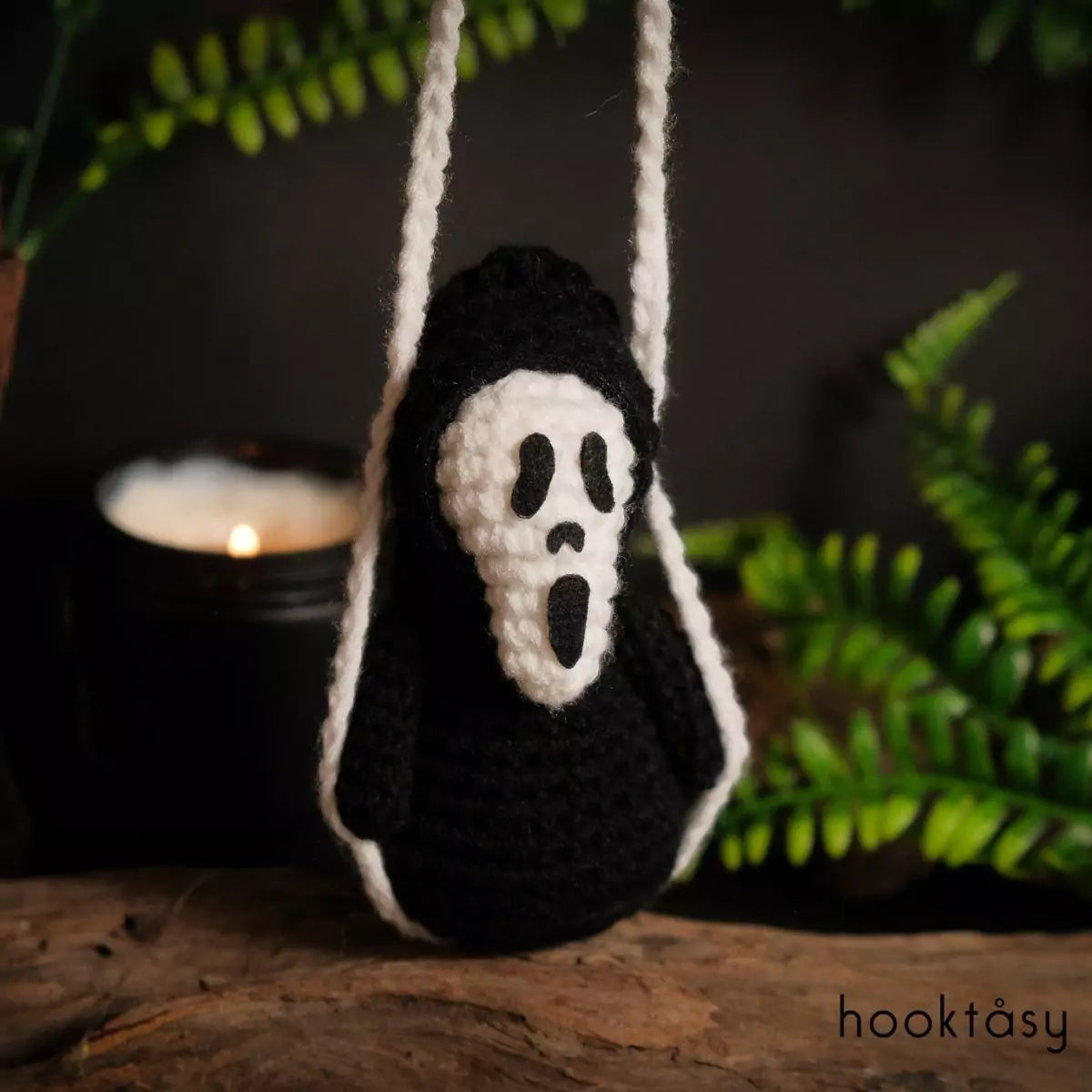 Ghost face Halloween Car Hanging - Hooktasy