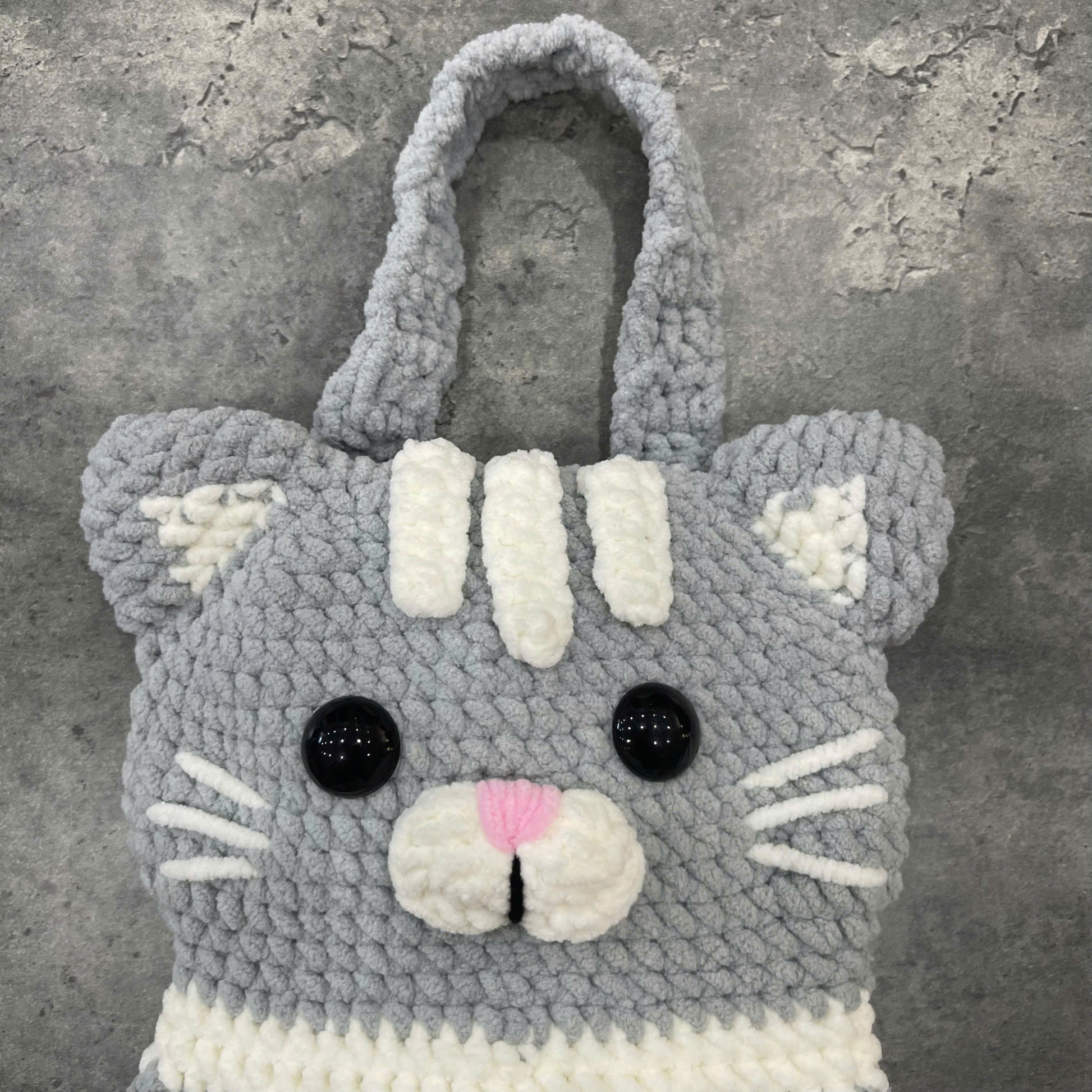 Cat Car Tissue Bag Crochet Pattern – Hooktasy