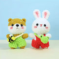 5-in-1 Happy Farm Animals Crochet Pattern - Hooktasy