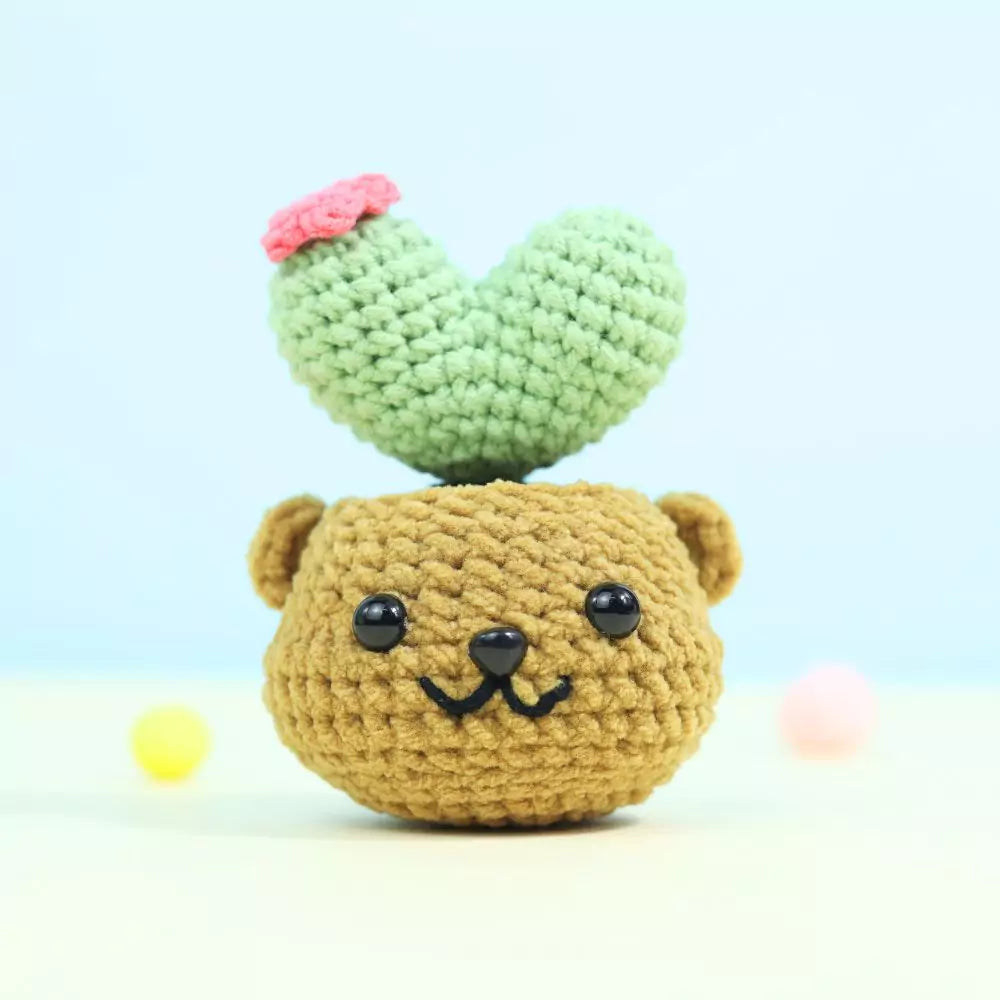 Animal Plant Pot Crochet Pattern