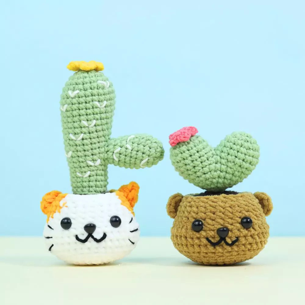 Animal Plant Pot Crochet Pattern