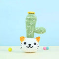 6-in-1 Animal Cactus Plant Pot Crochet Pattern - Hooktasy