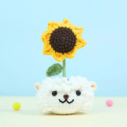 Animal Plant Pot Crochet Pattern