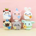 6-in-1 Mochi Animals Hanging Crochet Pattern - Hooktasy