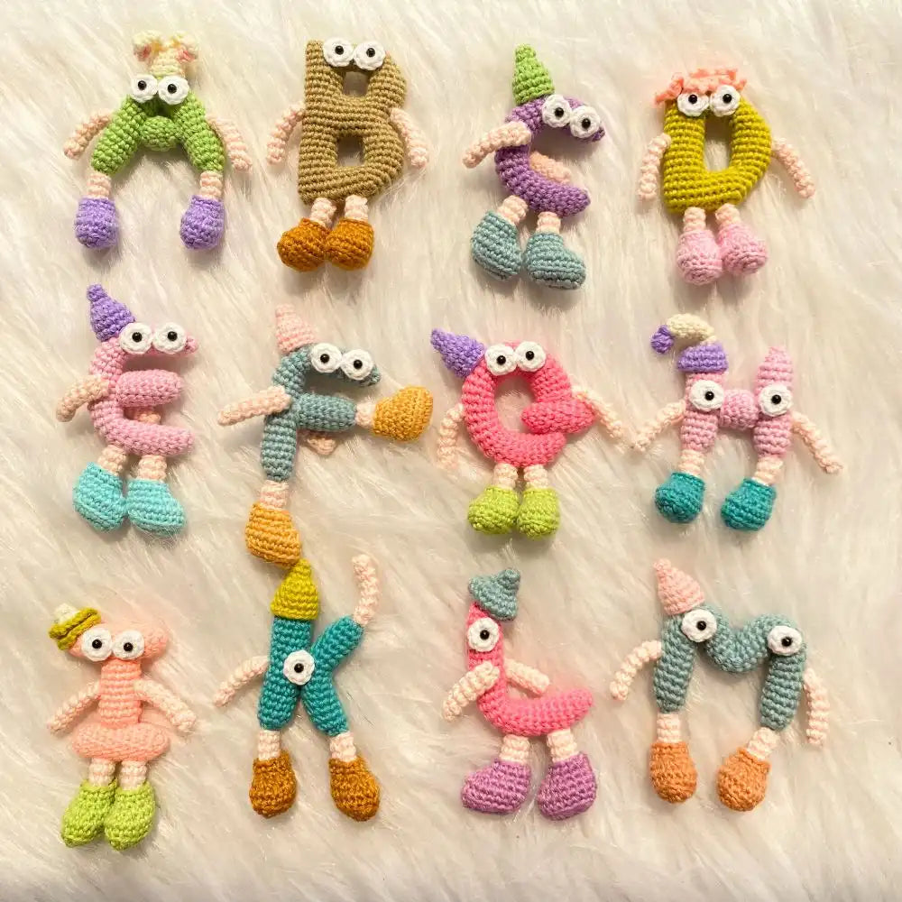 ABCrochet - Alphabet & Number Amigurumi Crochet Patterns