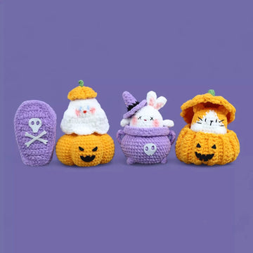 4-in-1 Boo-tifully Halloween Crochet Pattern