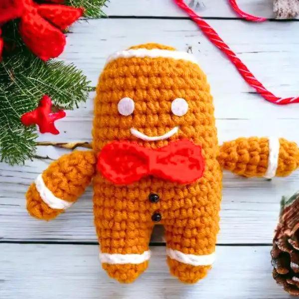 Chunky Christmas Gingerbread Car Hanging - Hooktasy