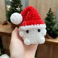 3-in-1 Christmas Mushroom Crochet Pattern - Hooktasy