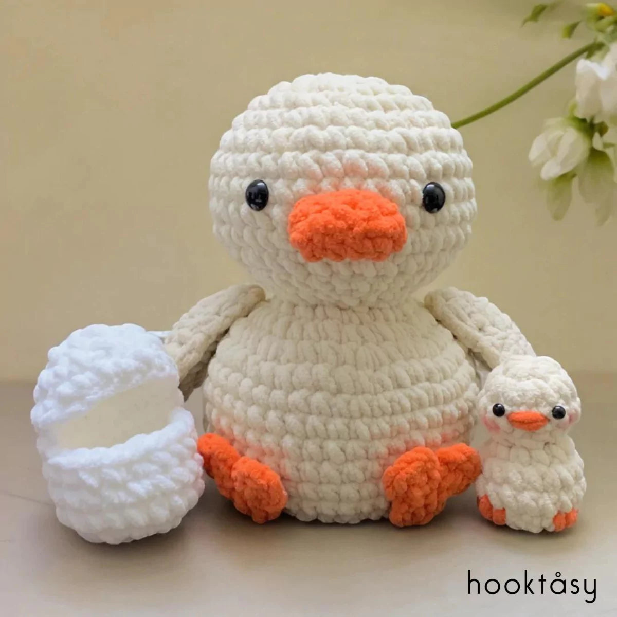 Crochet duck pattern