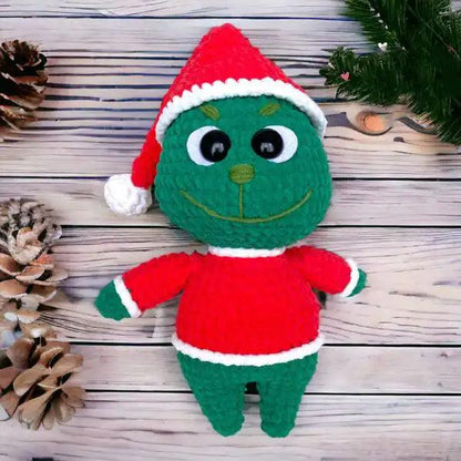 Grinch Christmas Plushie - Hooktasy