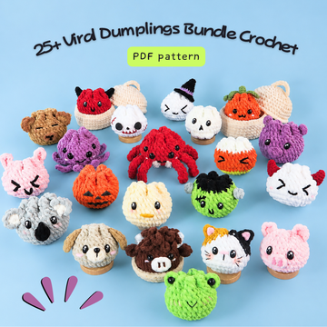 25+ Viral Dumplings & Steamer Crochet Bundle Pattern