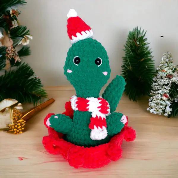 Hatched Baby Dinosaur Christmas - Hooktasy