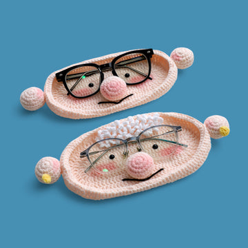 Grandparents Glasses Holder Crochet Pattern