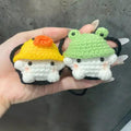 Mushroom With Frog/Duck Hat Car Decoration - Hooktasy