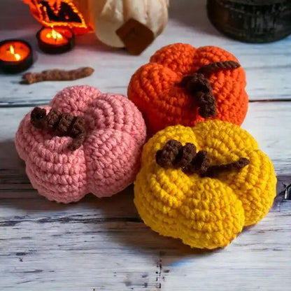 Crochet Pumpkin Halloween - Hooktasy