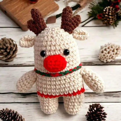 Reindeer Hanging Ornament - Hooktasy