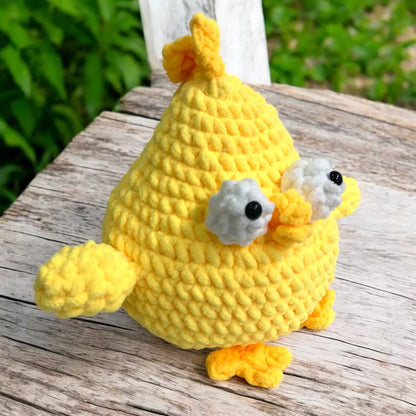 Silly Chicken Crochet Pattern