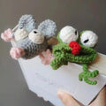 Silly Frog/Mouse Bookmark - Hooktasy
