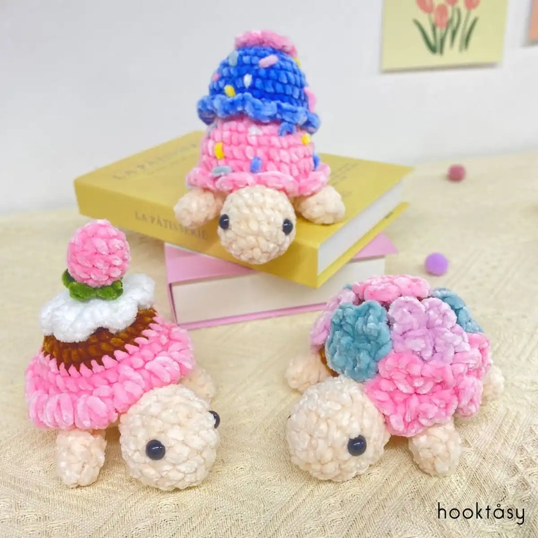 Turtle Bundle Crochet Patterns: 7 Adorable Designs - Hooktasy