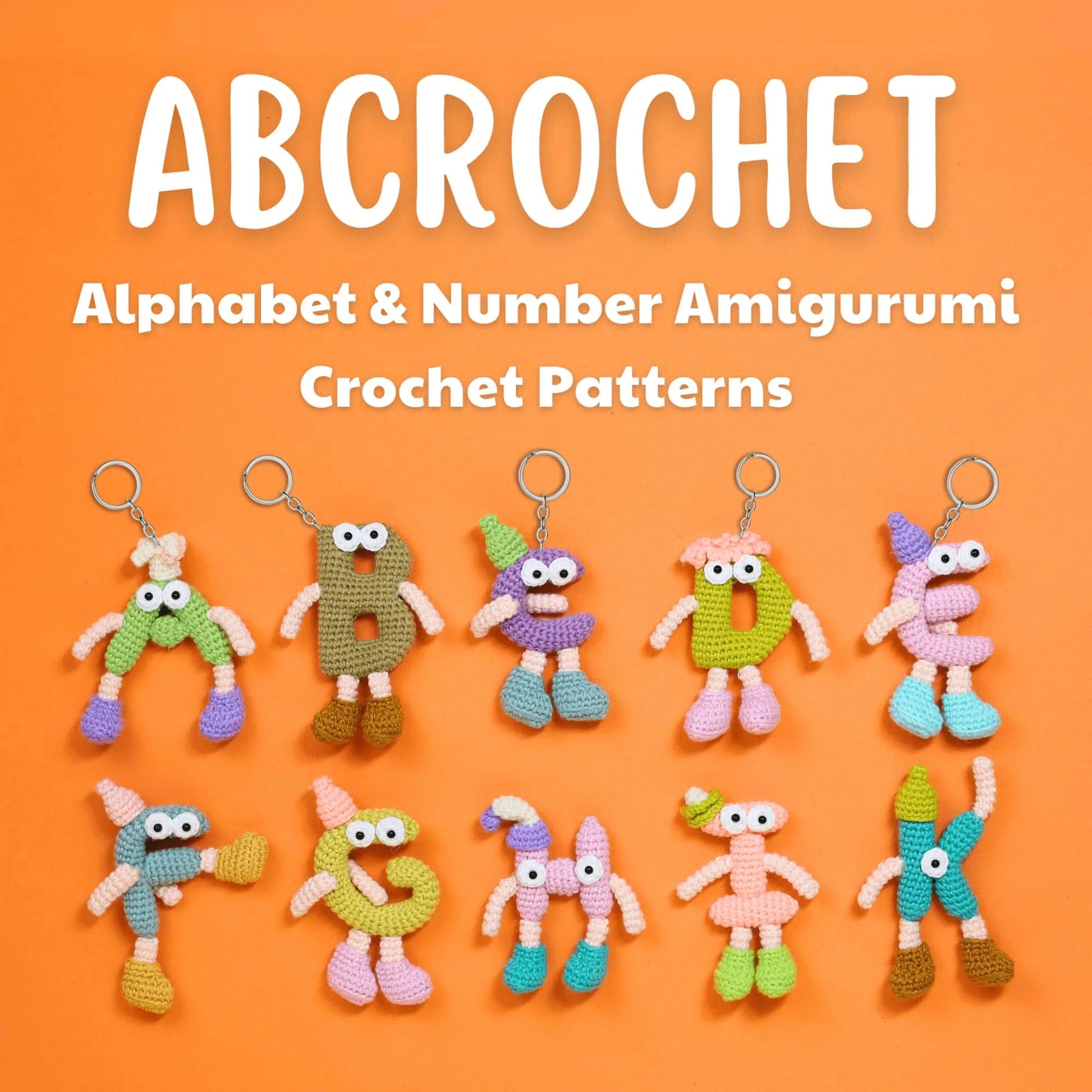 ABCrochet - Alphabet & Number Pattern - Hooktasy