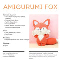 Big Fox Crochet Pattern - Hooktasy