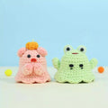 Pig & Frog Ghosties Crochet Pattern - Hooktasy