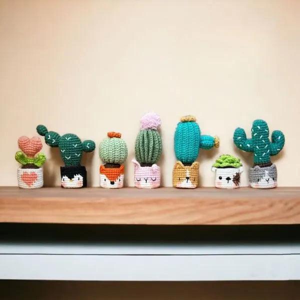 Cactus Animals Crochet Bundle - Hooktasy