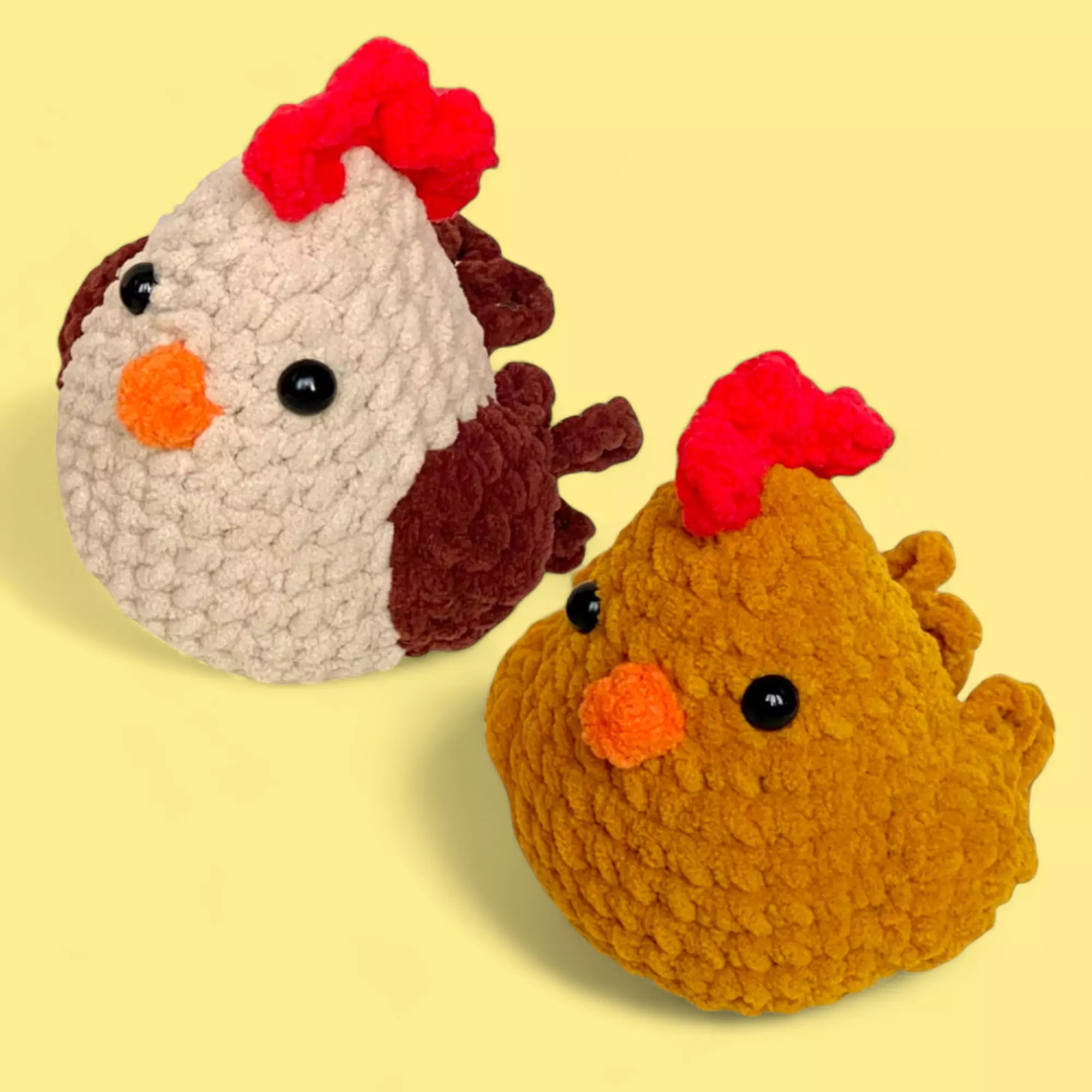 Plushies Chicken Crochet Pattern