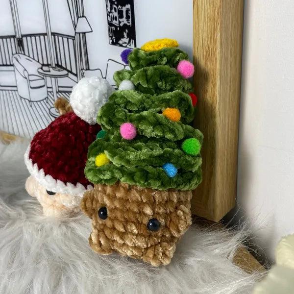 Christmas Mushrooms With Hat - Hooktasy