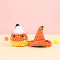 Halloween Cute Candy Corn Hanging Crochet Pattern - Hooktasy