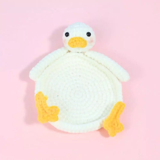 Duck Coaster Crochet Pattern