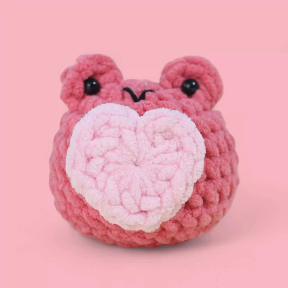 Frog Heart Crochet Pattern