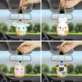 6-in-1 Mochi Animals Hanging Crochet Pattern - Hooktasy