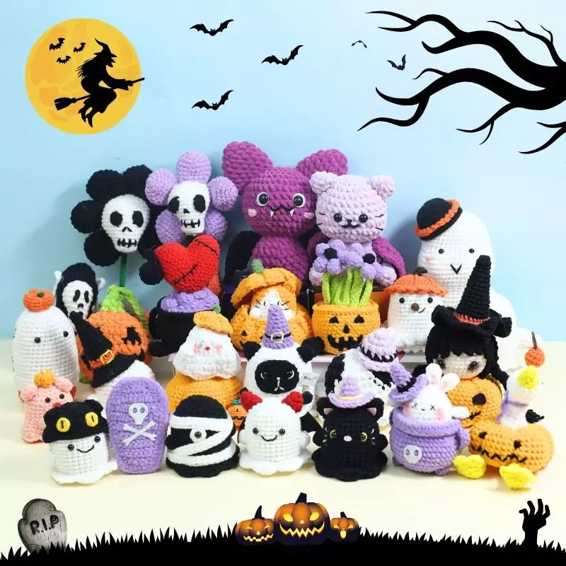 60+ Halloween & Christmas Patterns Collection