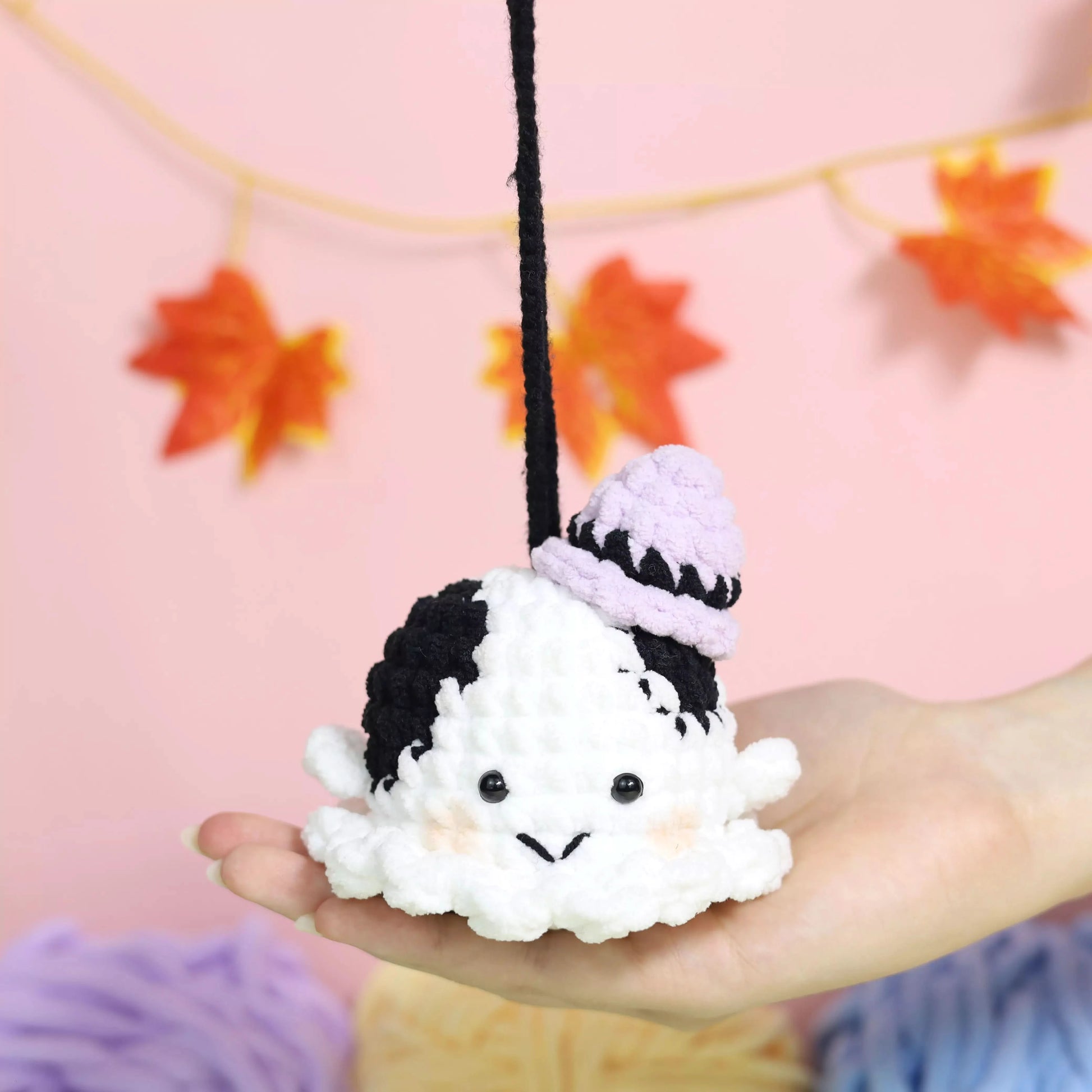 Halloween Cow Ghost Crochet Pattern - Hooktasy