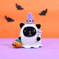 Halloween Ghost Cat Crochet Pattern - Hooktasy